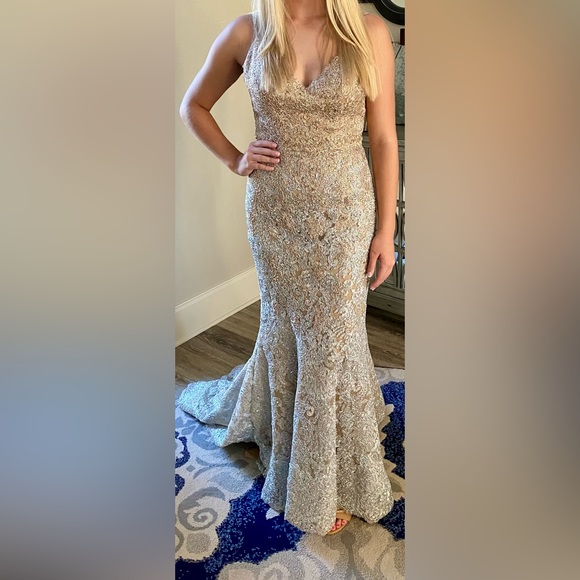 SZ 4 Sherri Hill dress - Picture 2 of 6